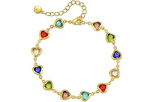 Dainty Heart Link Bracelet: Adorn Your Wrist with Love