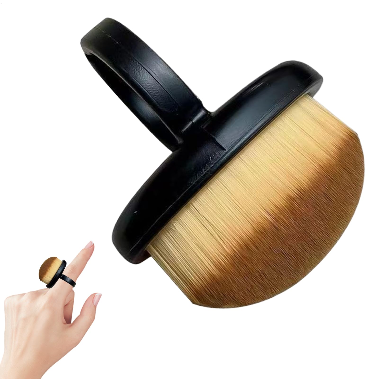 Spazzola per la polvere delle unghie, per la preparazione delle unghie, con rimozione della polvere, per manicure, per la casa, il salone e in viaggio, per interni ed esterni