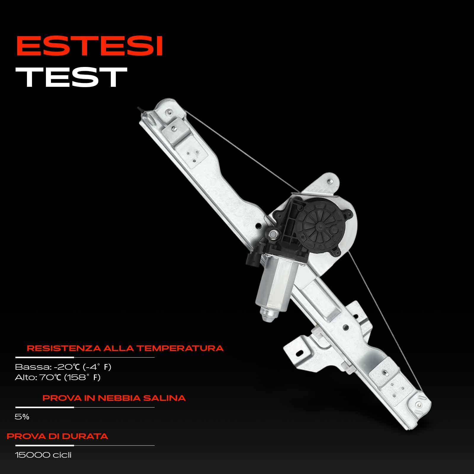 Frankberg Alzacristallo elettrico con motore anteriore destro 8200901102