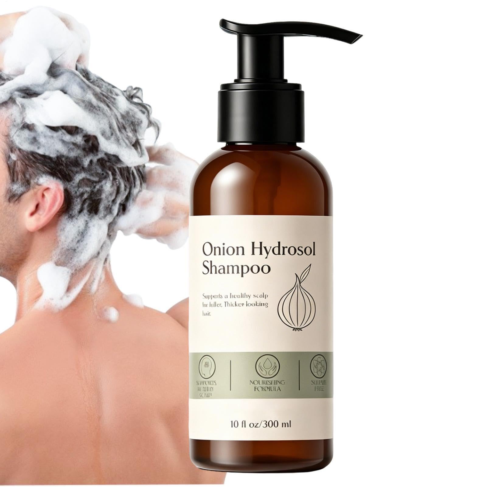 Champú Natural 300ml Control De Grasa Capilar Y Limpieza | Champú Hidratante Para Cabello , Brillante, Apto Para Diario Y De Viaje, Con Propiedades Purificantes E Hidratantes, Unisex