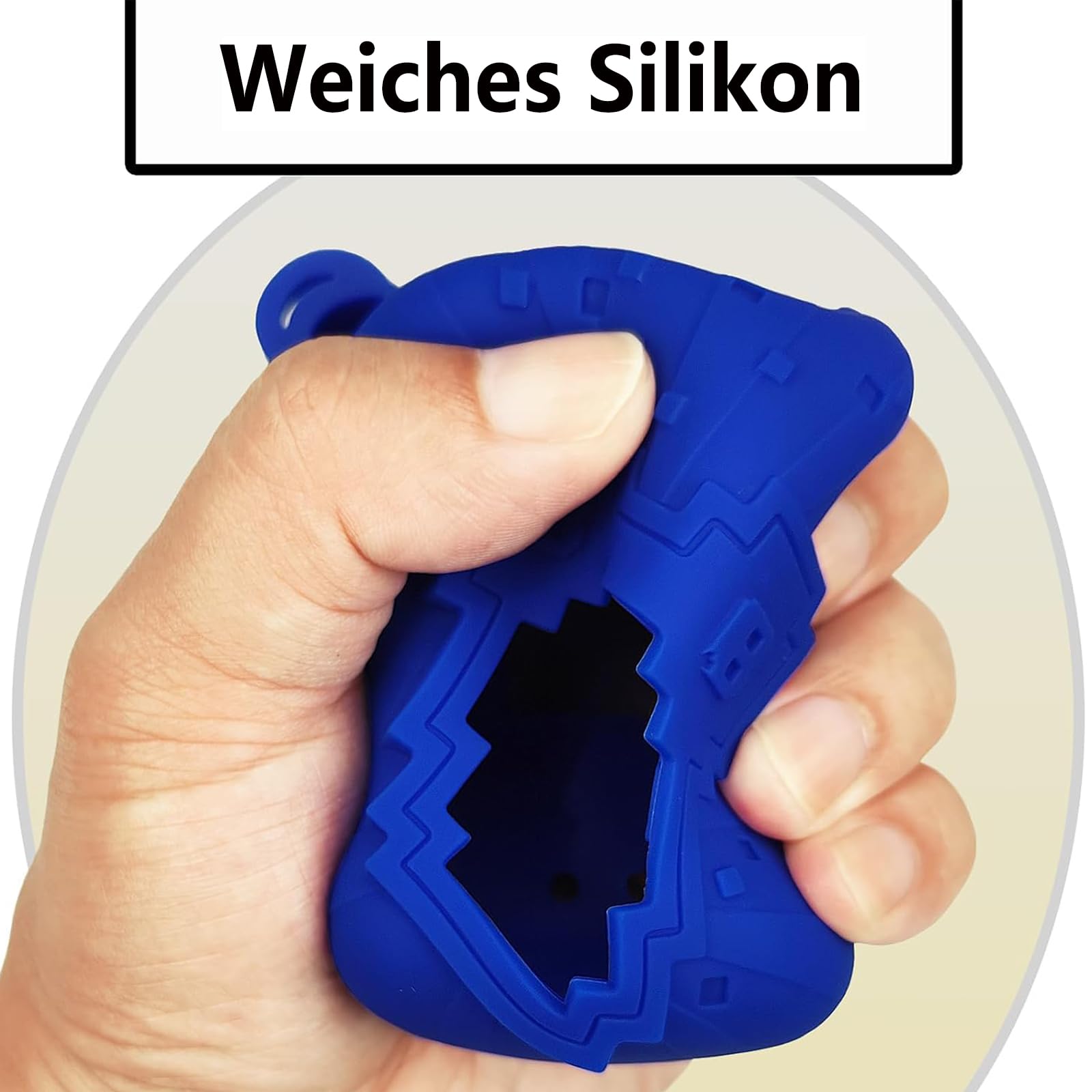 BCWEGION Silicone Schutzgehäuse für Bitzee Disney Interaktives Spielzeug Digitales Haustier, Schutzhülle für das Neue Bitsy elektronische virtuelle Haustier(Nur Silikonhülle) - 5