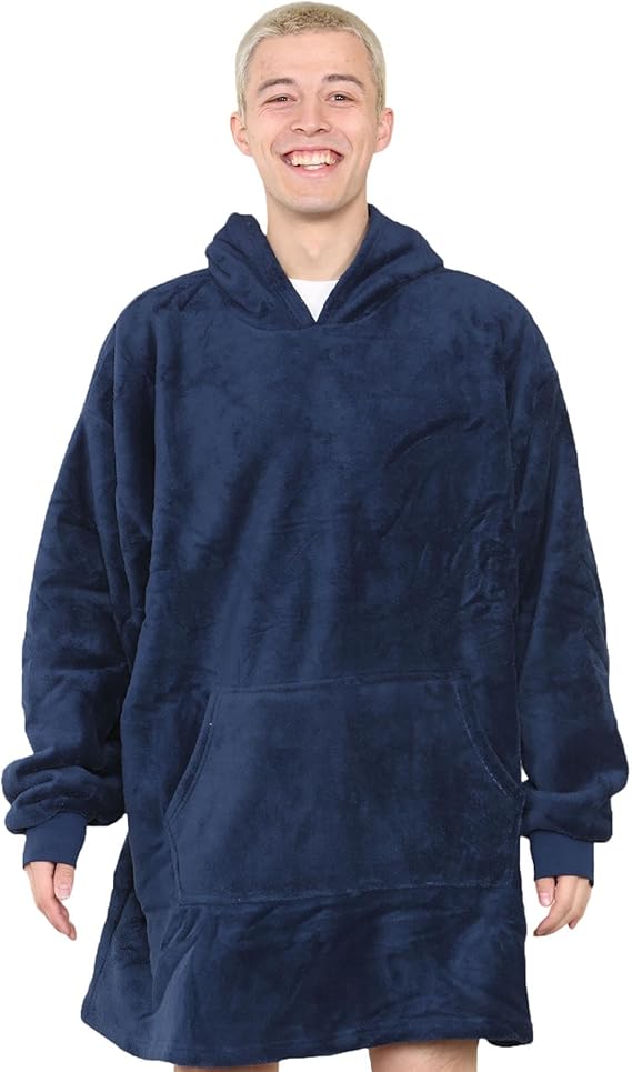 Amazon.com: A2Z Adult Oversized Hoodie Snuggle Warmth Sherpa