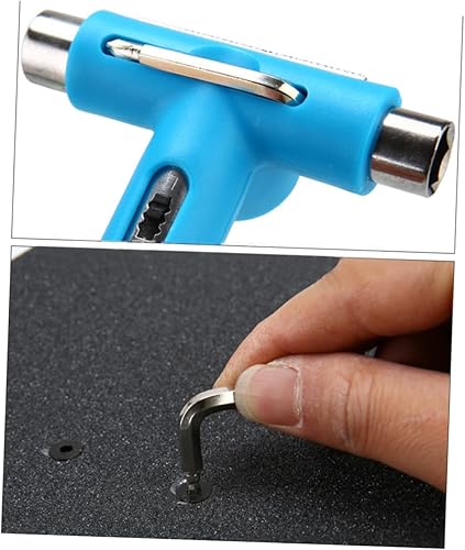 Miniatura 9 de Gatuida Herramienta de patinaje de ruedas Diapositiva multiherramientas Herramienta de desmontaje de monopatín Funda de eliminación de patinaje de