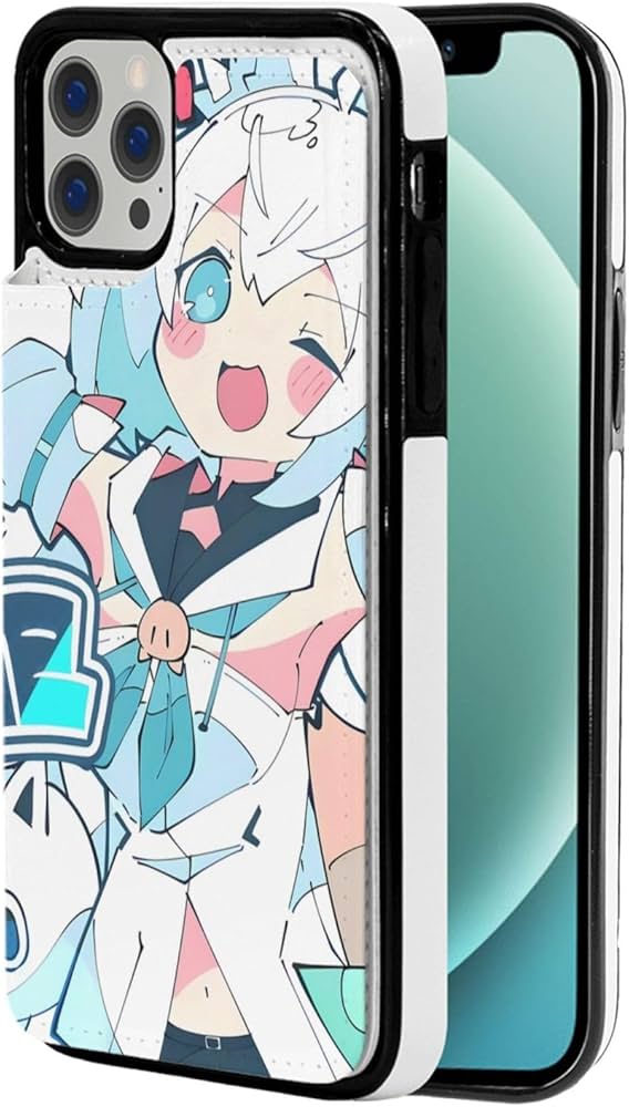 Amazon.co.jp: Iphone 12ケース 白上フブキ 手帳型 レザー