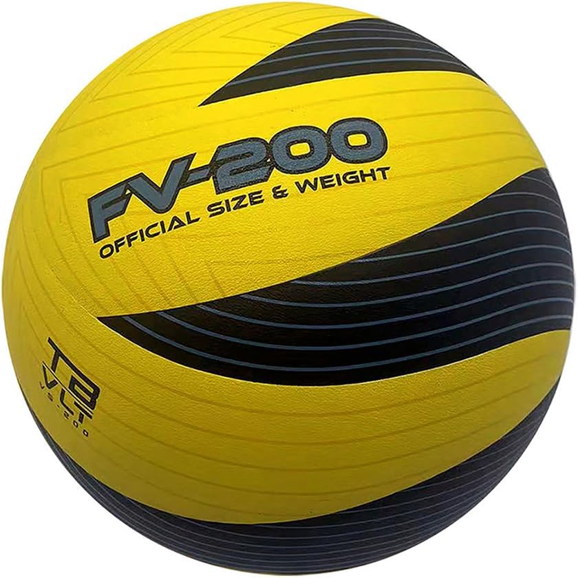 Voit Volleyball Size 5, Durable PU Material, Ideal for All Matches and Comfortable Grip, Soft PU Coating Prevents Deformation