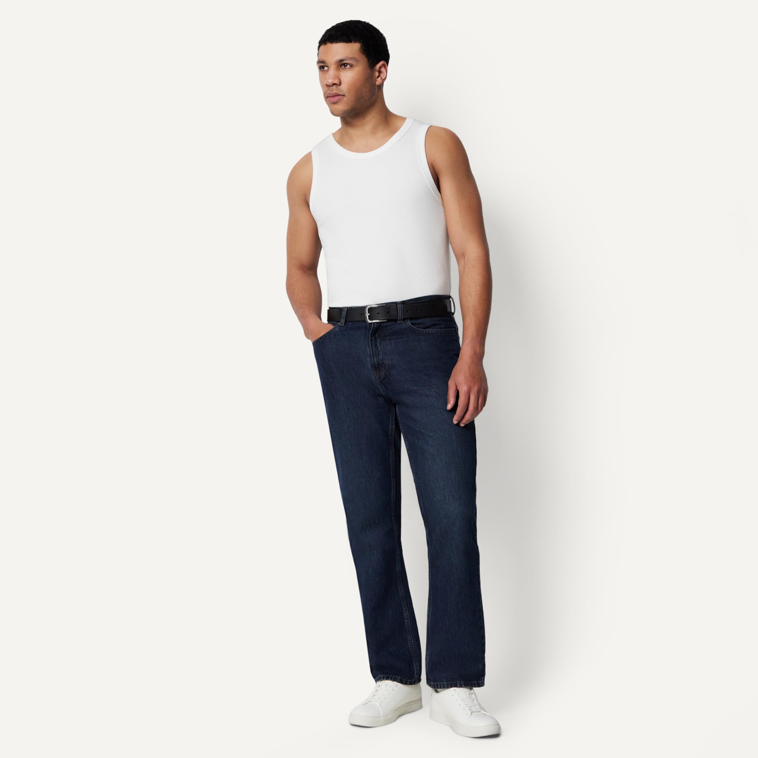 Amazon Essentials Débardeur Côtelé à Coupe Ajustée Homme, Lot de 2
