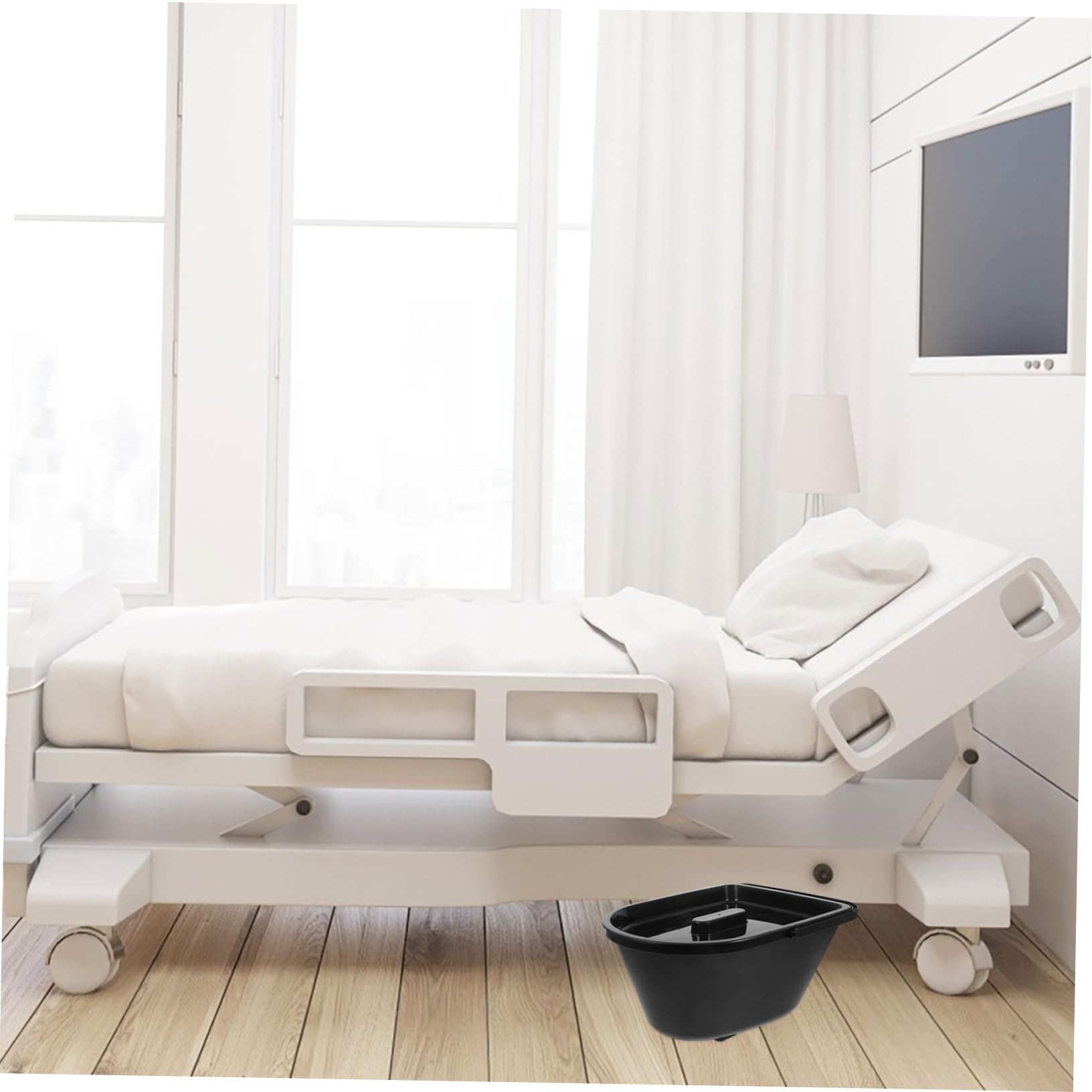 Accesorios De Baño Orinal Doméstico De Plástico Inodoro Portátil Para Adultos Escupidera Cubo De Orina Para Sanitarios Wc Uso Para Personas Mayores