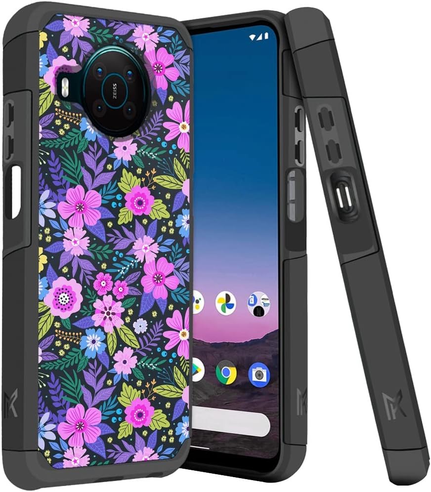 HRWireless Compatible for Nokia X100 5G Case 6.67” MetKase Series Heavy Duty Hybrid Cover with Premium Original Minimalistic Design for Shock Absorption, Accidental Drops, Scratches