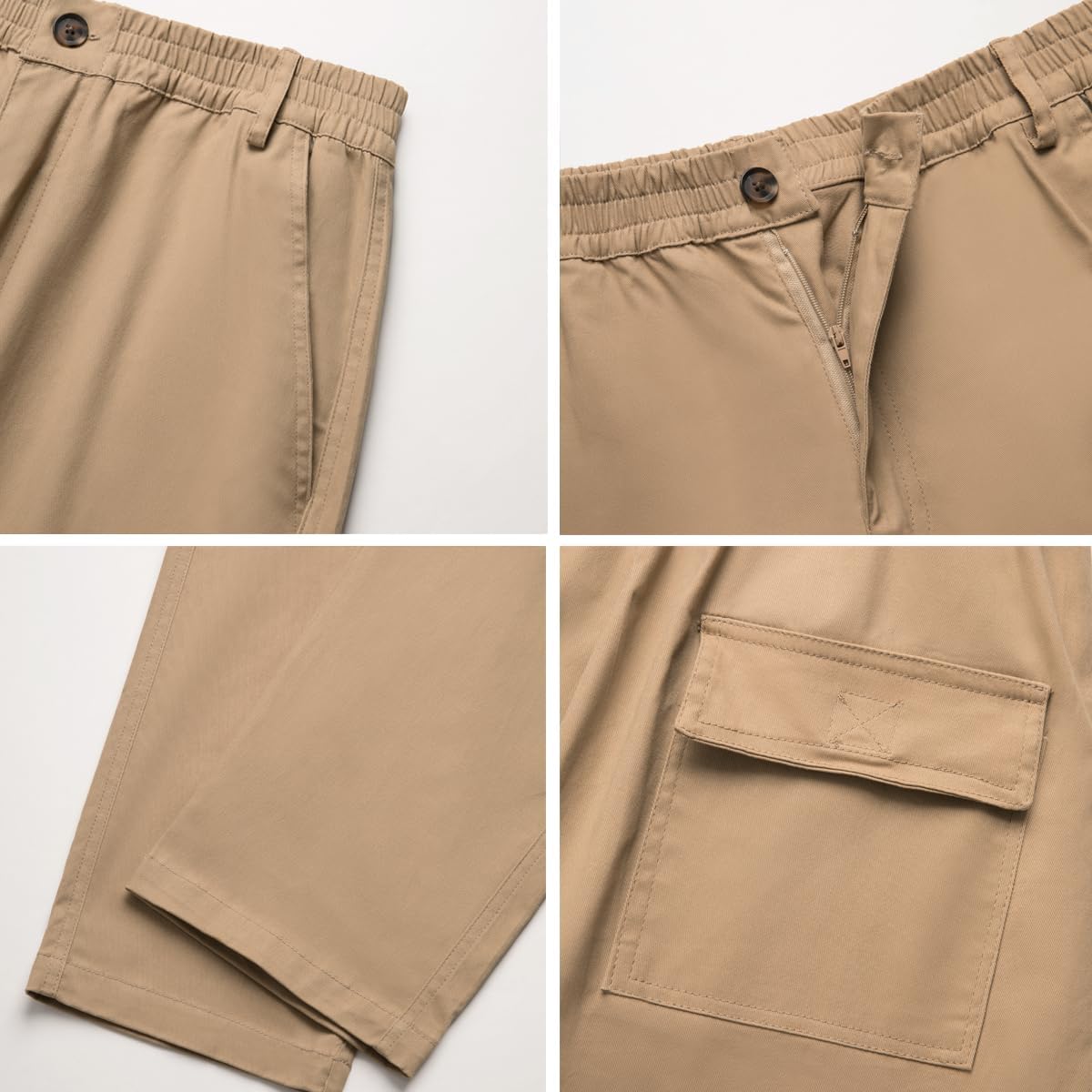 WZIKAI Mens Cargo Pants Casual Joggers Sweatpants Athletic Workout Hiking Pants with Multi-Pockets - Image 5