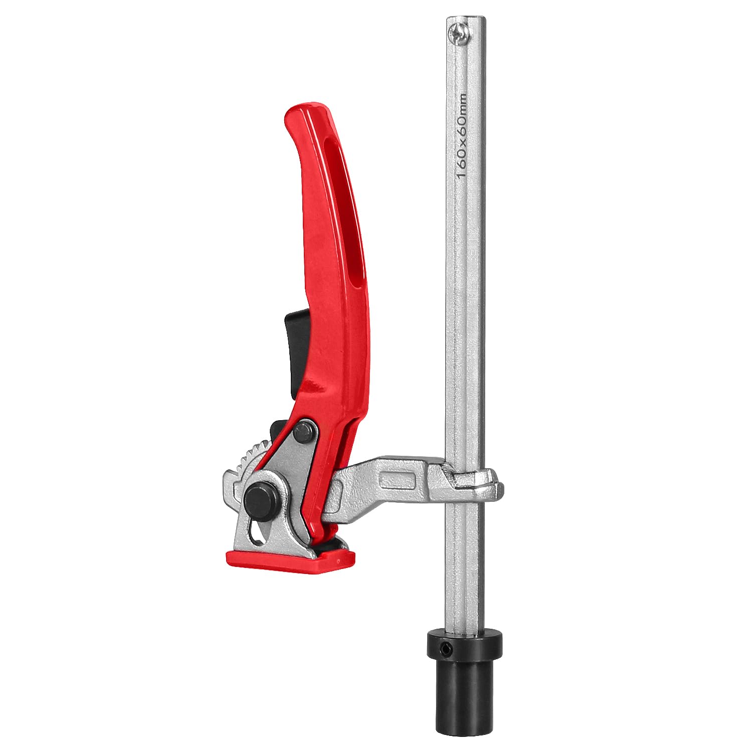 TOOLCOOL MFT Table Workbench Quick Ratchet Bench Dog Clamp 3/4 Inch Dog Hole Clamp Hold Down Clamp for Woodworking