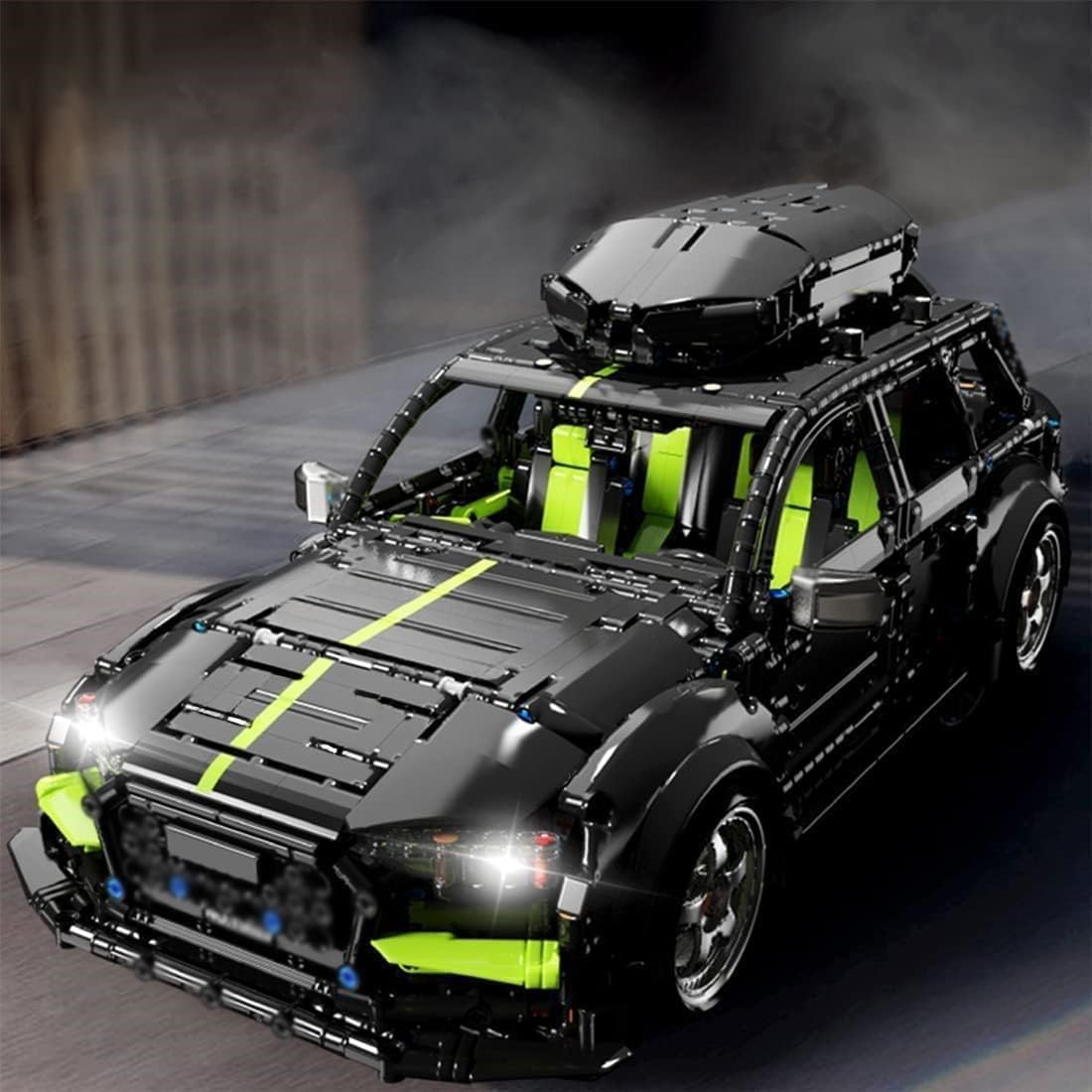 Juego de construcción de coches de carreras de tecnología para RS6 Avant, 2896 piezas, bloques de sujeción para coches deportivos, 1:10 MOC Carreras Coche Juguetes Juego de construcción