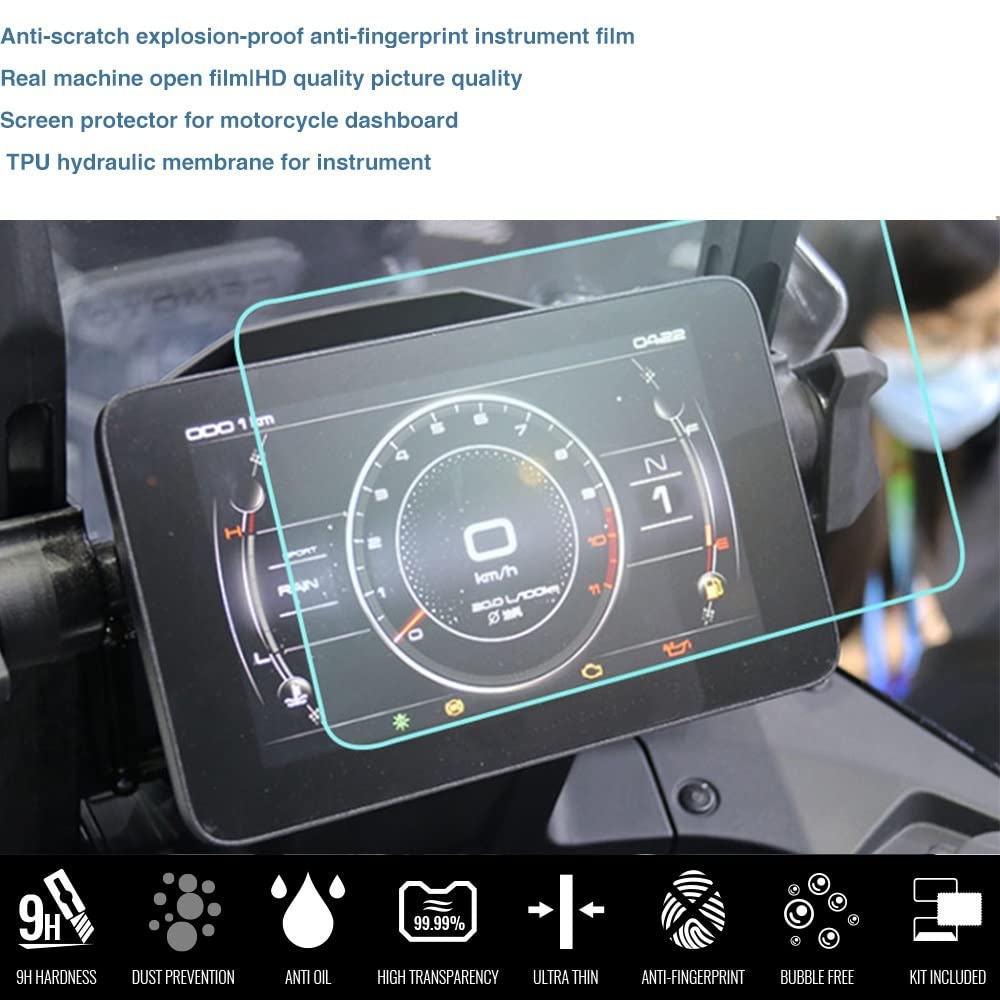Proteggi Schermo cruscotto per CFMOTO CF 800MT MT800 MT Accessori Moto Cluster Protezione AntiGraffio Pellicola Strumento Cruscotto Protezione dello Schermo