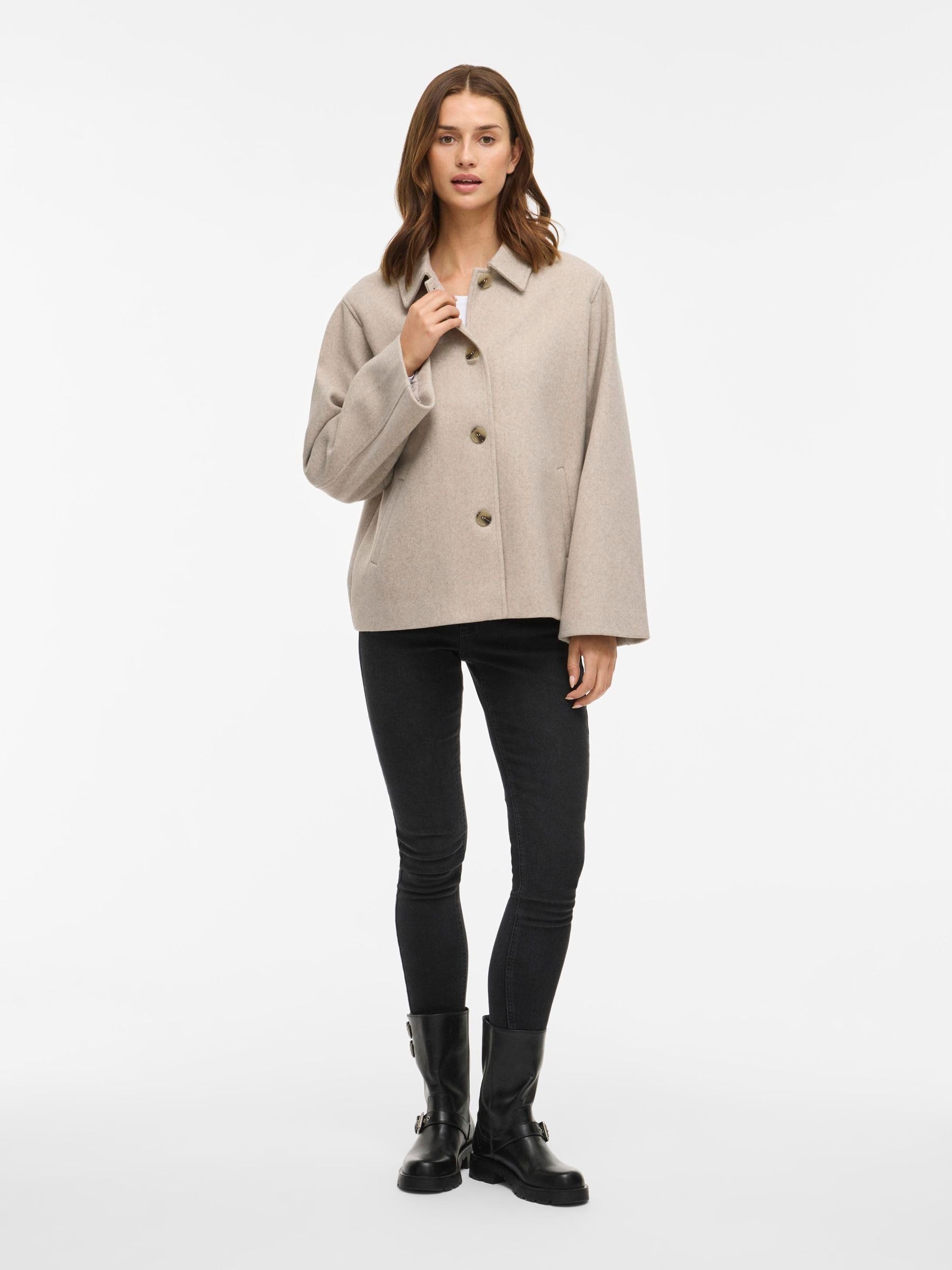 Vila Female Jacke VICLAUDIA Geknöpfte