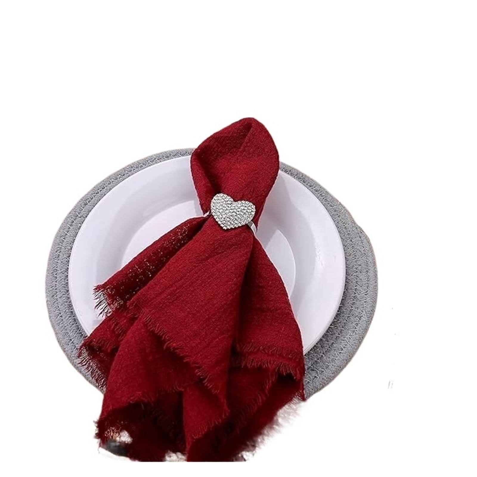 Cotton Gauze Napkins Retro Rustic 32x32cm 6PCS for table