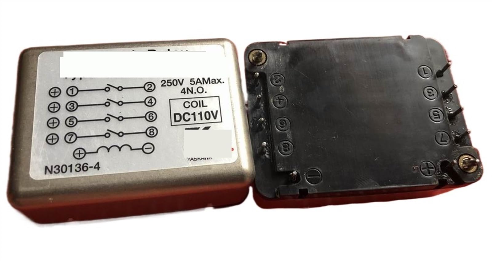 Relais à ressort sec E40DCK solution de commutation 110V 12 broches - 2