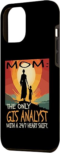 Miniatura 2 de iPhone 14 Pro Max GIS Analyst Job & Mother's Day Themed Cute Design Case