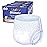 LivDry Large Ultimate Adult Incontinence Underwear, High Absorbency, Leak Cuff Protection, L, 60-Pack