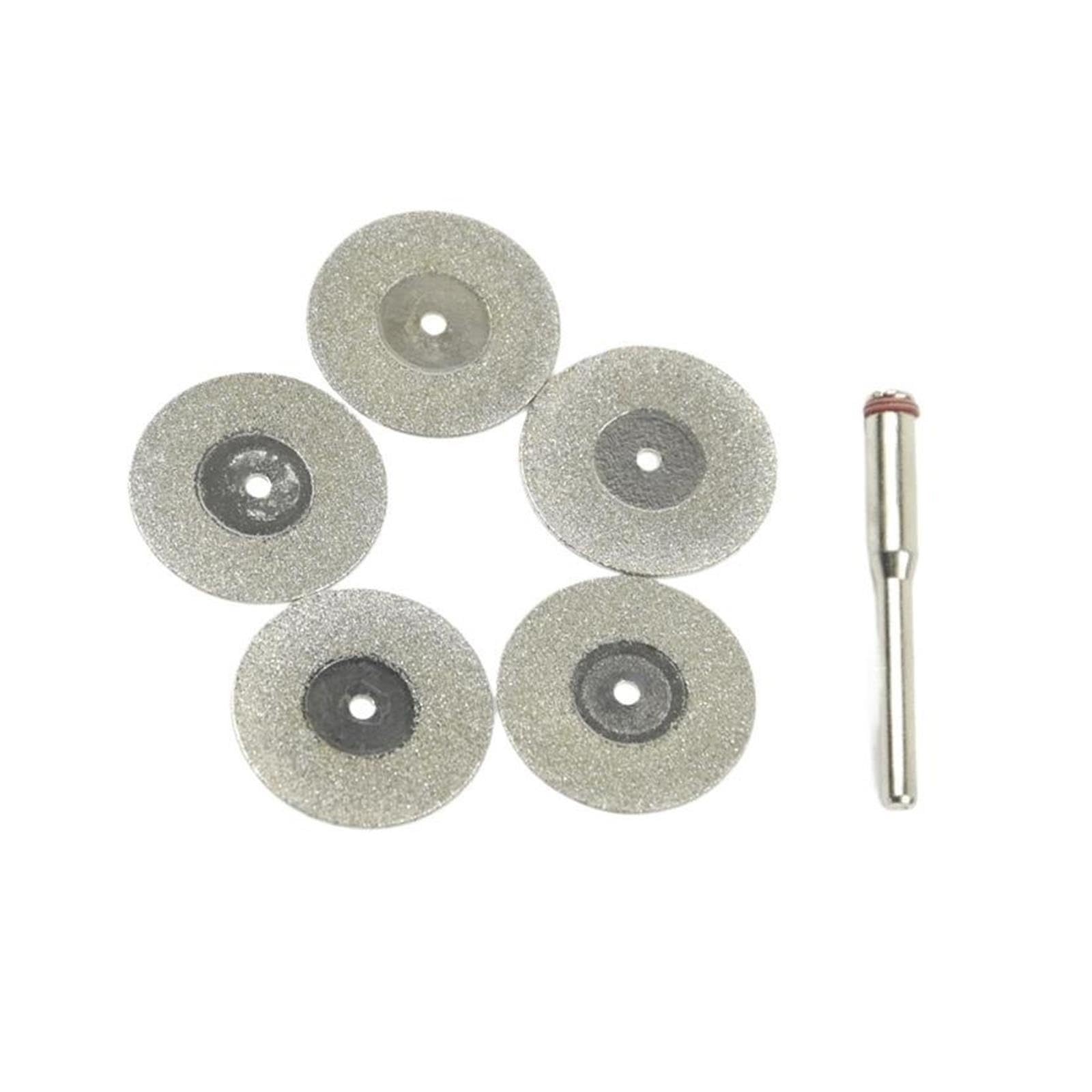 Mini Discos De Corte De Diamante De 5 Piezas Con Mango