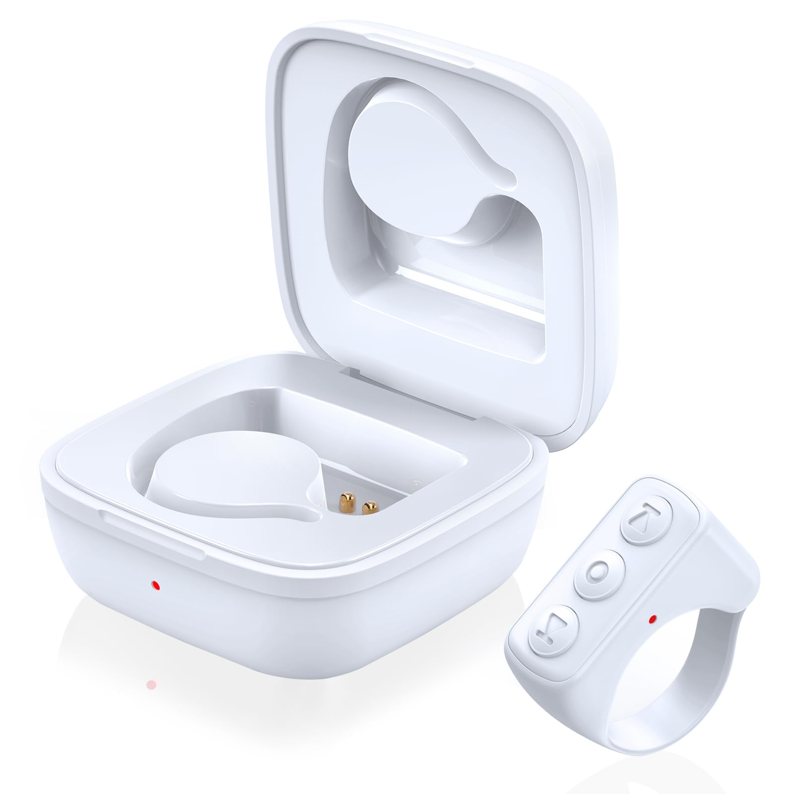 Tiktok - Anillo de control remoto Tiktok para desplazamiento de dedos, Bluetooth, volteador de páginas, compatible con iPhone, iPad, Android
