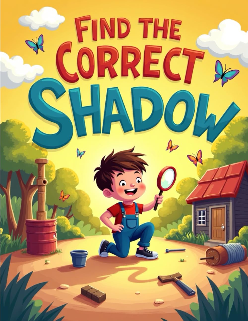 Find the Correct Shadow: Fun Logic & Observation Puzzles for Kids