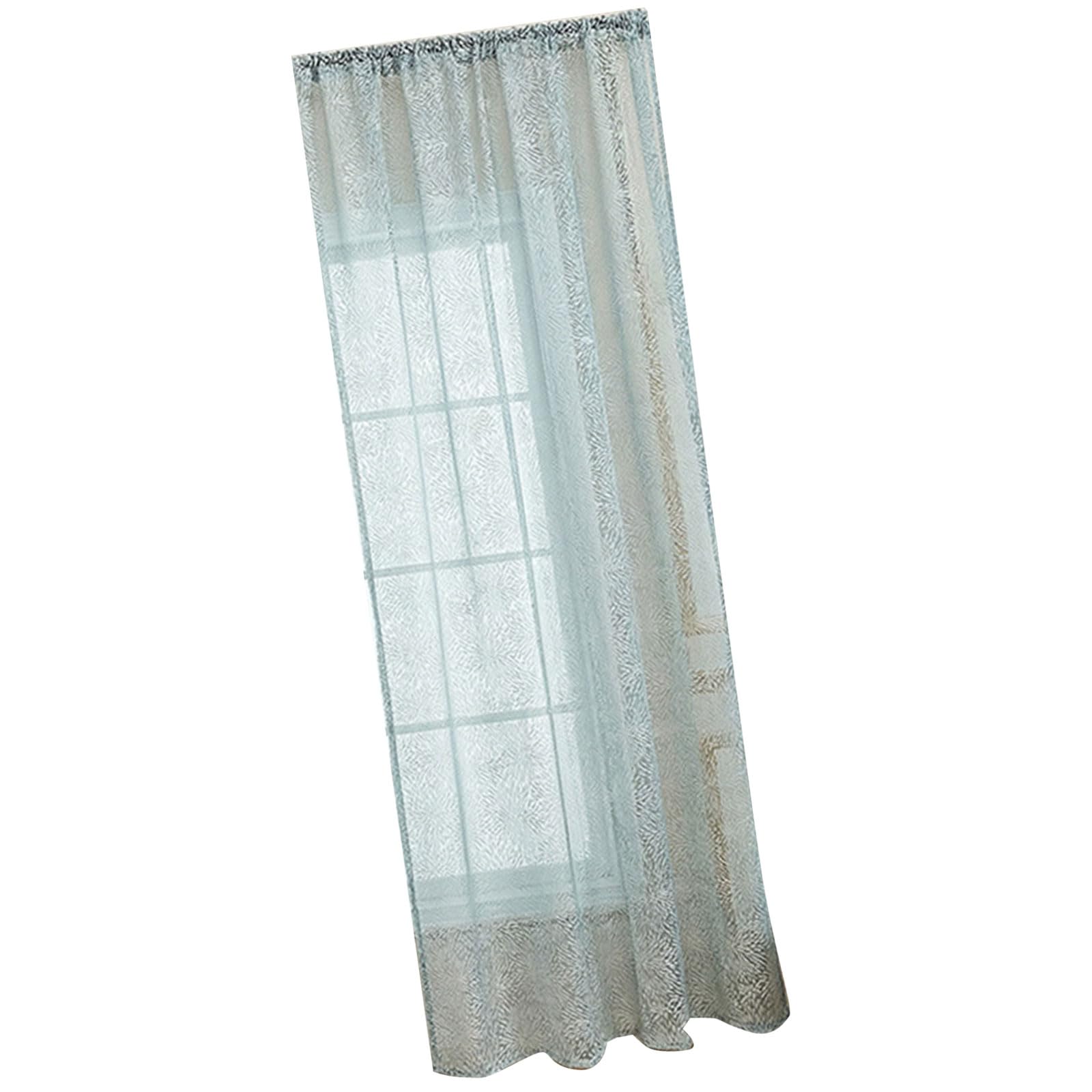 Kaeltsyn Any Season Sheer Window Curtain Providing Continuous Natural Light with Enhances Privacy for Home Decoration Sheer Curtains