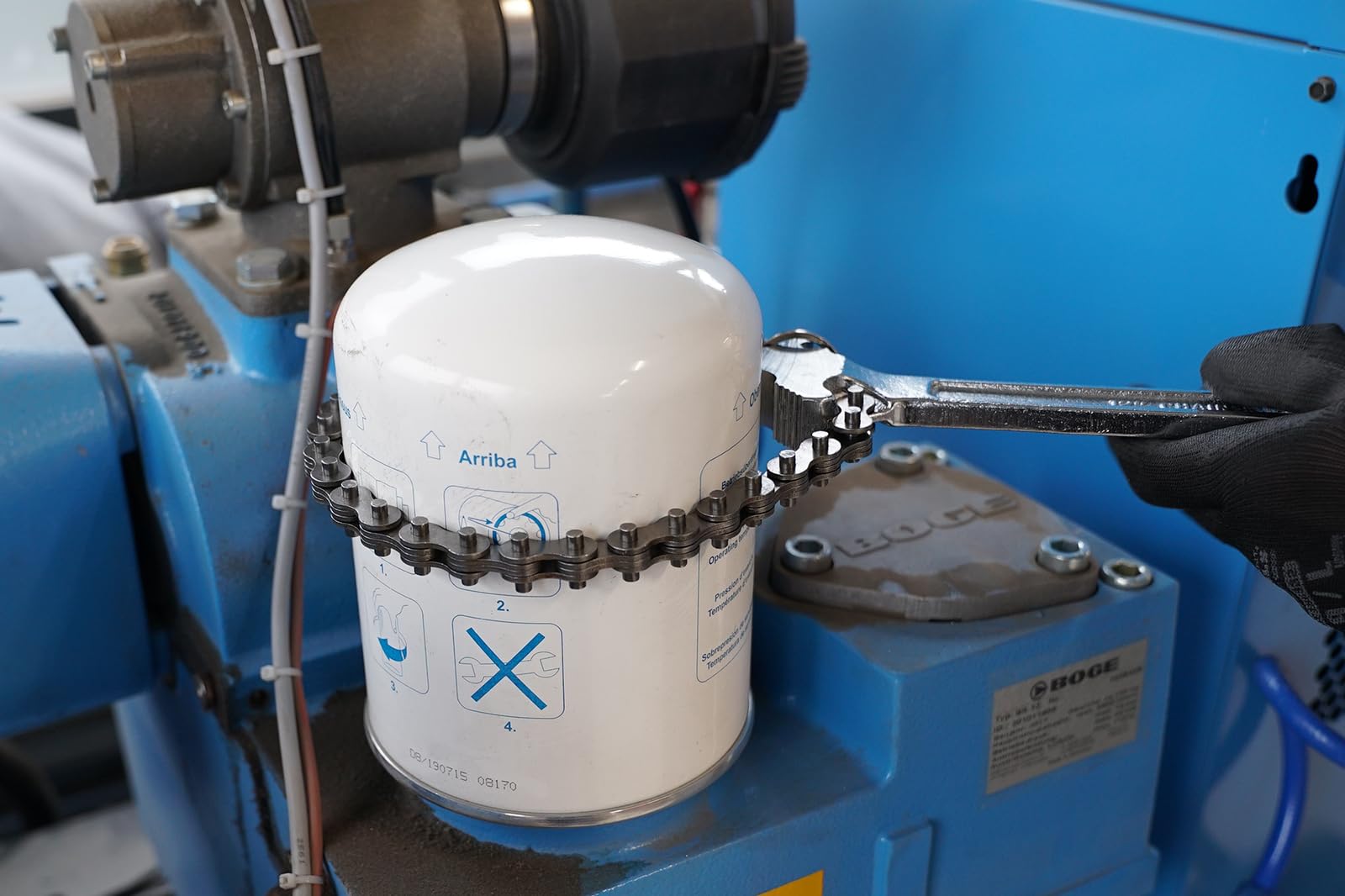 Image secondaire de Clé Serre-Tubes à Chaîne BRILLIANT TOOLS BT064917 - Outil Professionnel