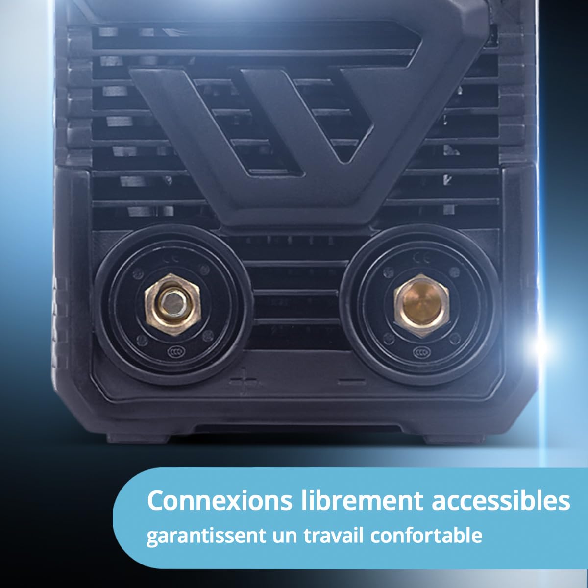 STAHLWERK Poste à souder à l'électrode ARC 200 MD Digital – MMA & Lift-TIG (DC) jusqu'à 200 A, utilisation flexible sans gaz, ARC-Force, Hotstart, Anti-Stick, Smart Cooling & protection surchauffe