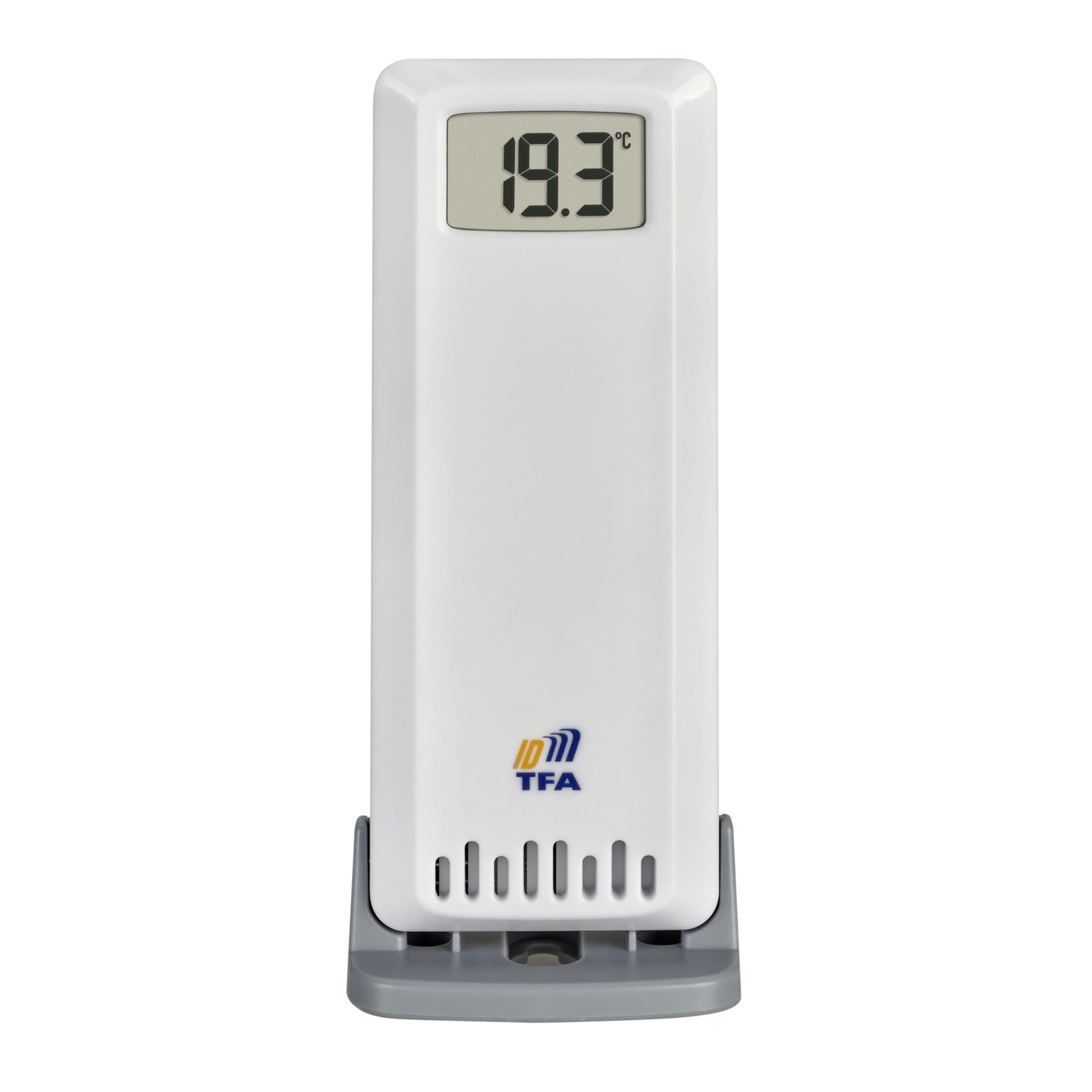 TFA Dostmann TFA-ID Zusatzsender ID-A6 30.3906.02 Temperatur Luftfeuchtigkeit 868 MHz weiß