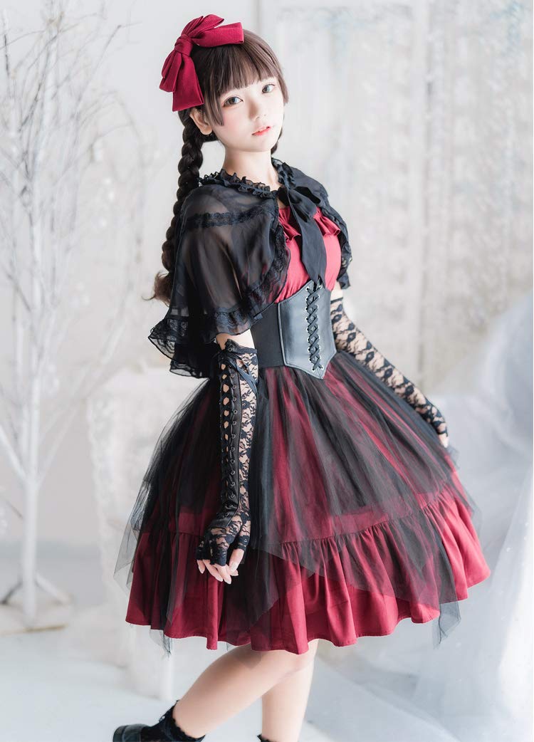 Amazon.co.jp: ロリータ服 レディース ワンピース ゴシック パンク