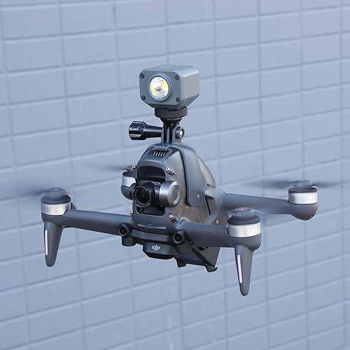 Miniatura 7 de Soporte de extensión de iluminación segura Soporte de lámpara de vuelo con adaptador 14 Accesorios para drones DJI FPV