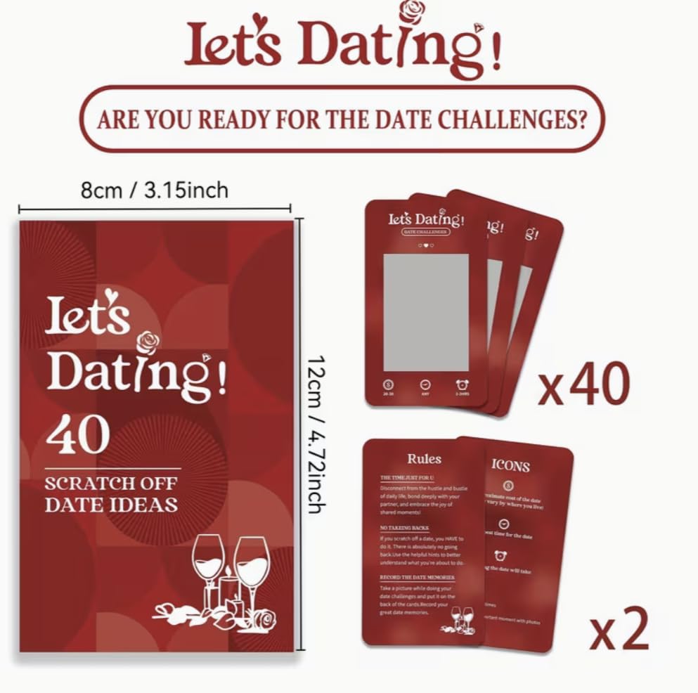 ELEMNT Talking Hearts Couples Edition Game, 200 Conversation Questions Thoughtful and Playful Date Night, Valentines Day - Image 2