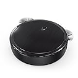 Robot Vacuum 1000Pa Powerful Tangle - Free Suction, 60 Min Runtime, Handles Hard Floors, Carpets & Pet Hair Easily, Intelligent Obstacle Avoidance, Quiet Operation, One - Touch Control (Black)