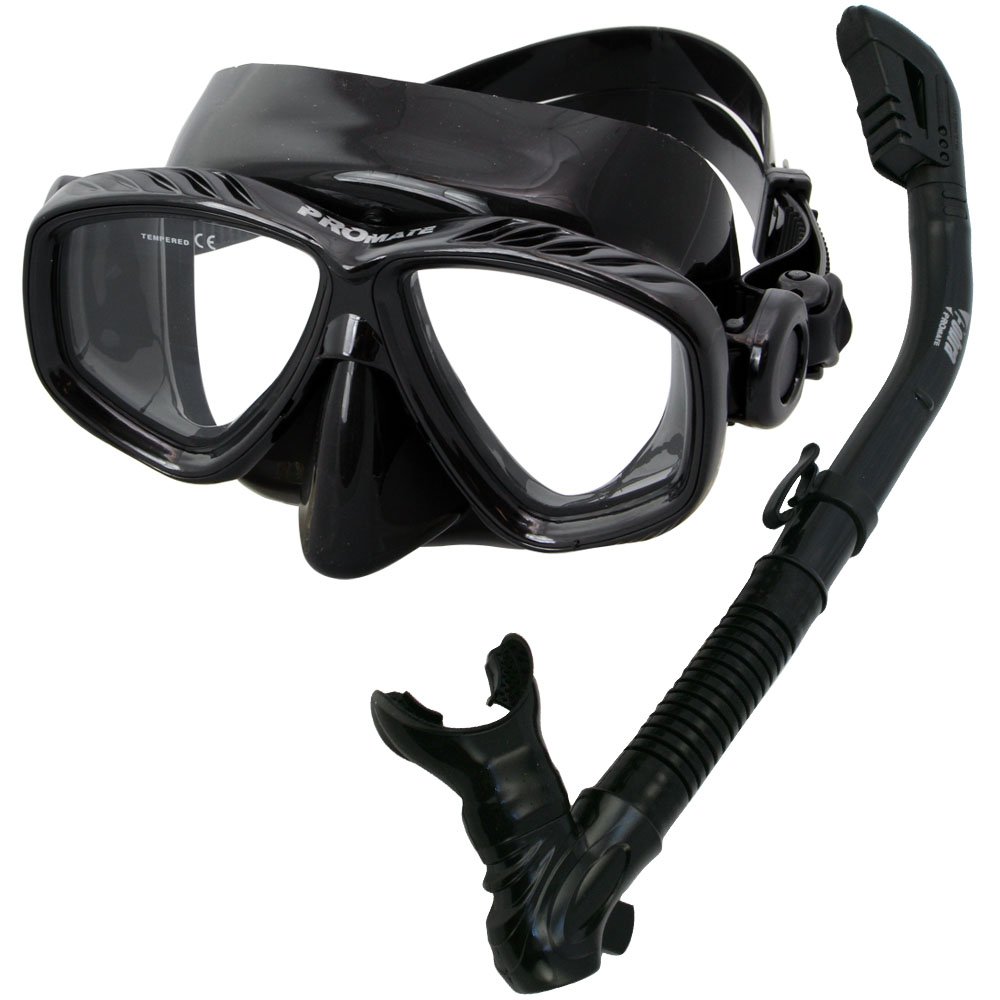 Snorkeling Scuba Dive Mask and Snorkel Combo Set