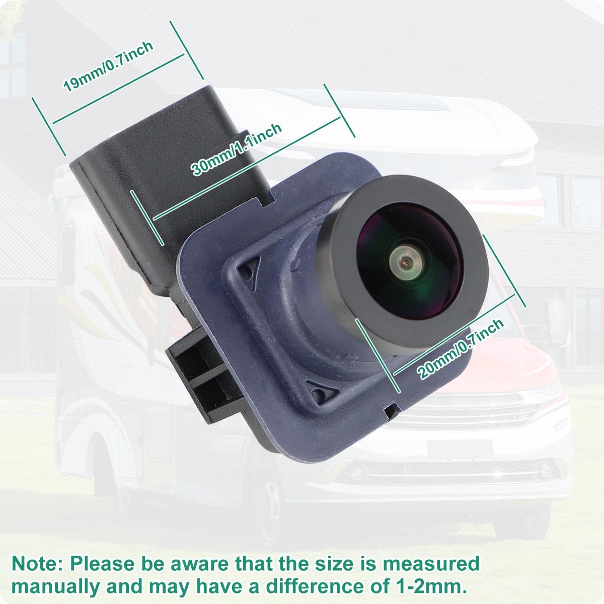 F2GZ19G490A OE Camera Replacement for Ford Edge 2015-2018, GreenYi