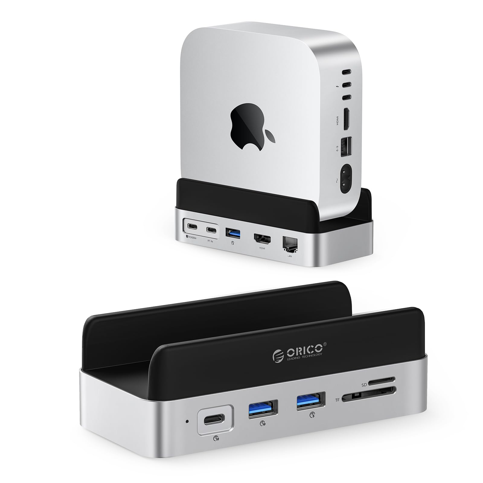 ORICO MiniDock Stand Laptop Docking Station Compatibility with Mac