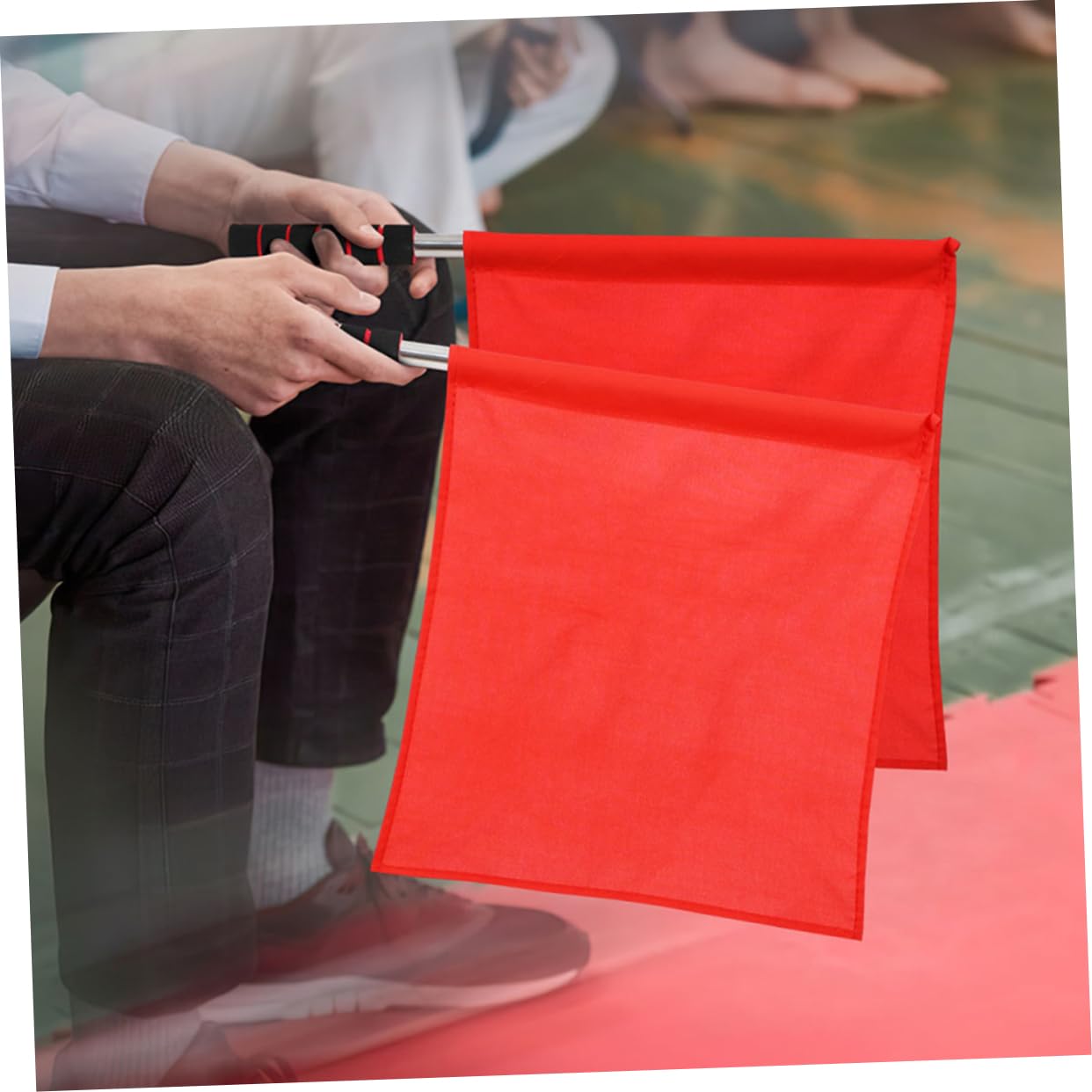 Toyvian 4 Ensembles Drapeaux Drapeaux Pour Événements Colorés Pour Ambiance 3 Pièces * 4