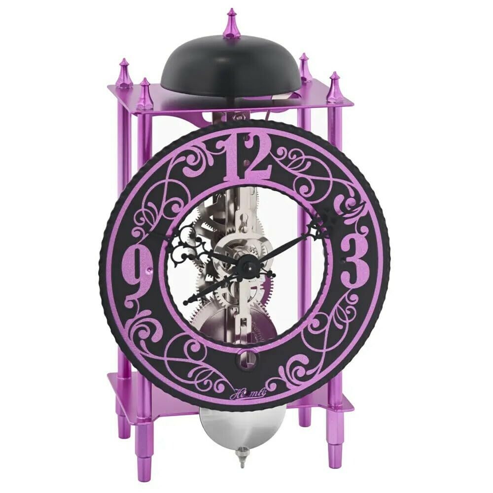 Horloge de Table Hermle en Acrylique au Design Quartz Haut de Gamme