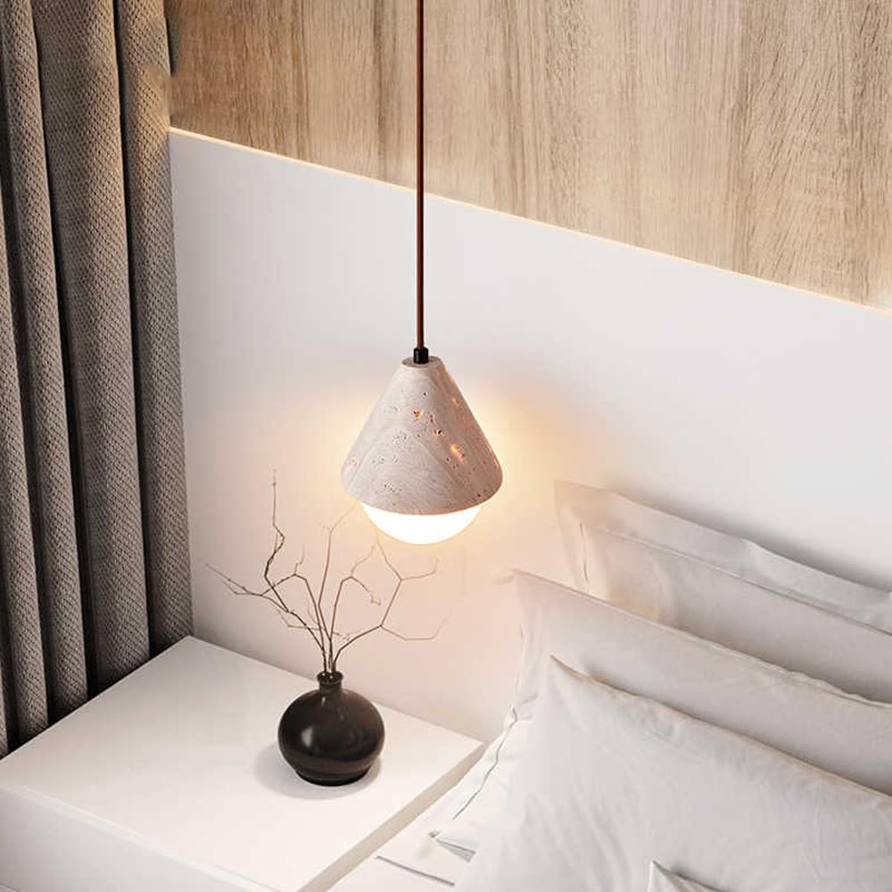Lampadario in Pietra Naturale,Luci a Sospensione in Gialla a Forma di Goccia Pioggia Vintage Mid Century Apparecchio Illuminazione a Soffitto for Cucina Isola Sala da Pranzo Comodino Ingresso