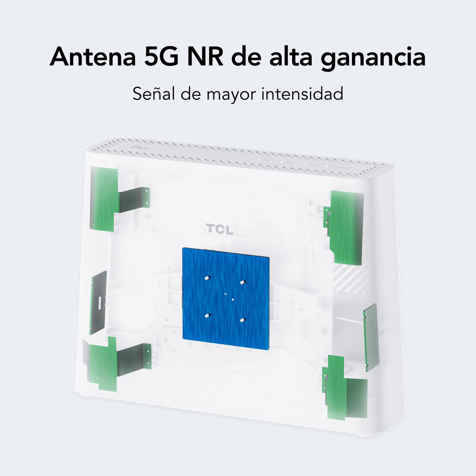TCL LINKHUB 5G HH515L - CPE 5G con Wi-Fi 6 y una Antena de Alta Ganancia