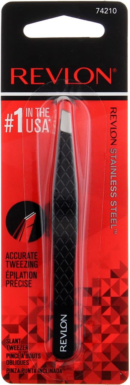 REVLONExpert Tweezer, Slant Tip (Pack of 3)