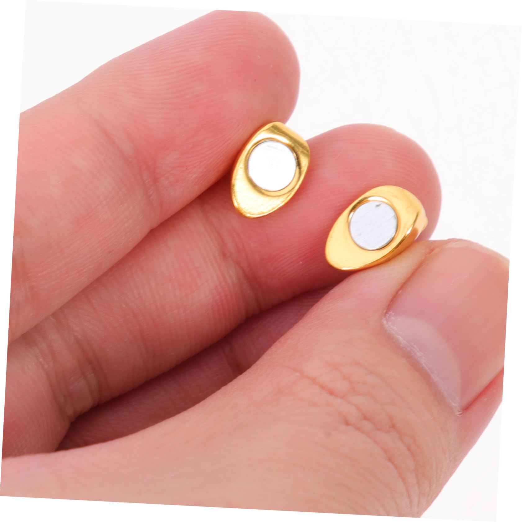 NUOBESTY 80stücke Herzförmiger Magnetverschluss Für Schmuck Teiliges Für Armbänder Und Halsketten Robust Und Stilvoll