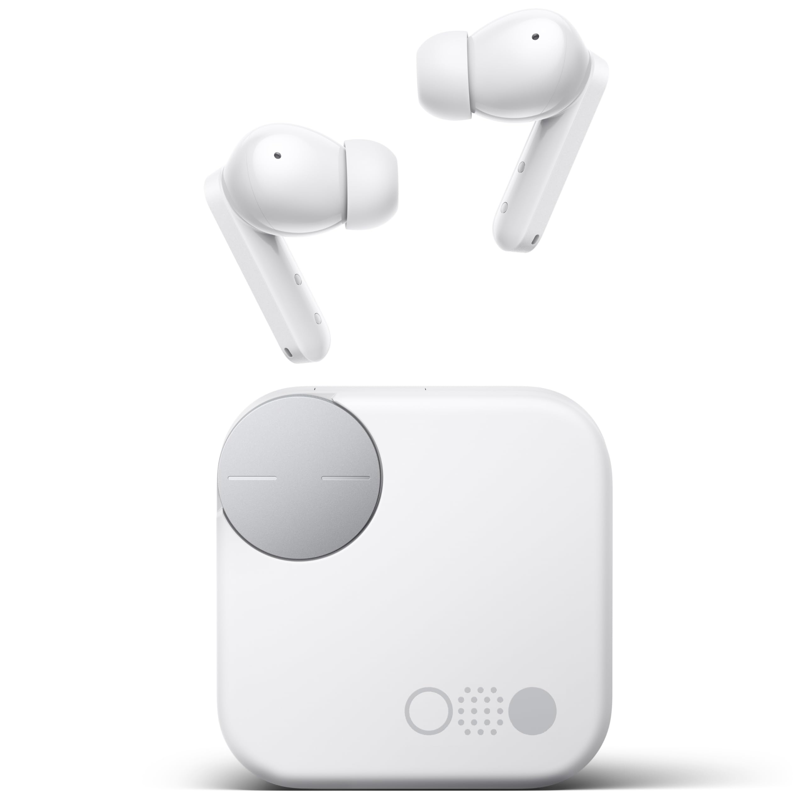 CMF BY NOTHING Buds Pro 2 with 50 dB ANC| Hi-Res + LDAC| Smart Dial| Spatial Audio|Dual Drivers Bluetooth Headset (Light Grey, in the Ear)-image-11