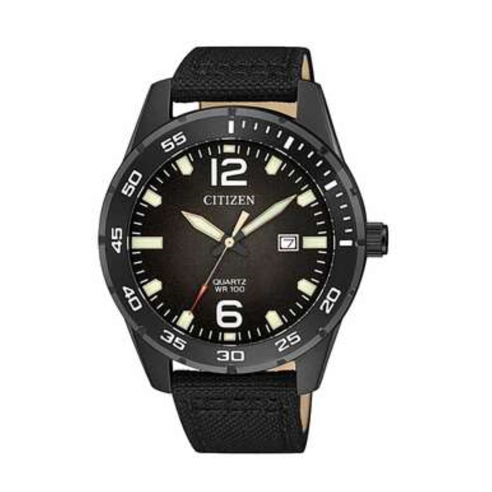Citizen Quartz Black Dial Black Nylon Mens Analog Watch Bi1045-05E, Quartz Movement (B093Q87XR1) Amazon Price History, Amazon Price Tracker