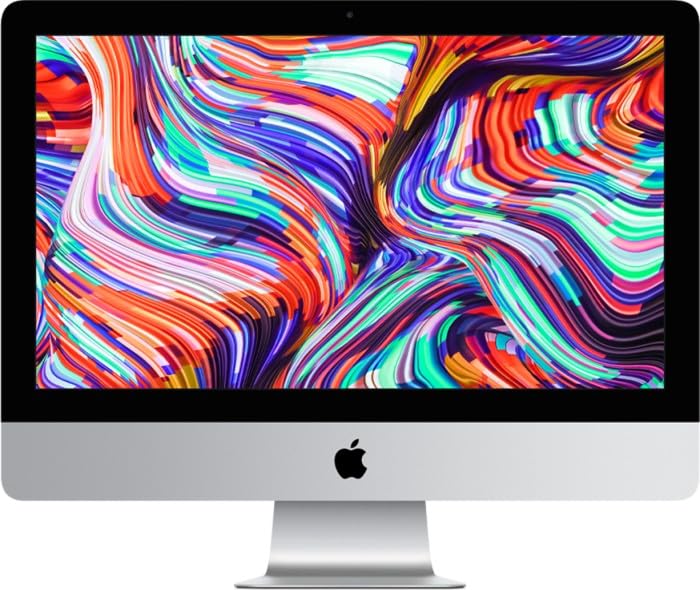 Migliori PC all in one ricondizionati 2019 Apple iMac con 3.0GHz Intel Core i5 (21-pollici, 256GB di Memoria SSD) (QWERTY English) Argento (Ricondizionato)