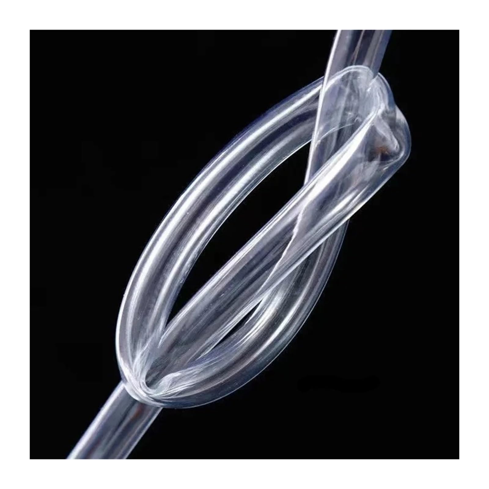 Manguera de PVC, Transparente, de Grado alimenticio, de Goma, for acuarios, Bombas y mangueras.(8 Meter,10mm X 12mm)