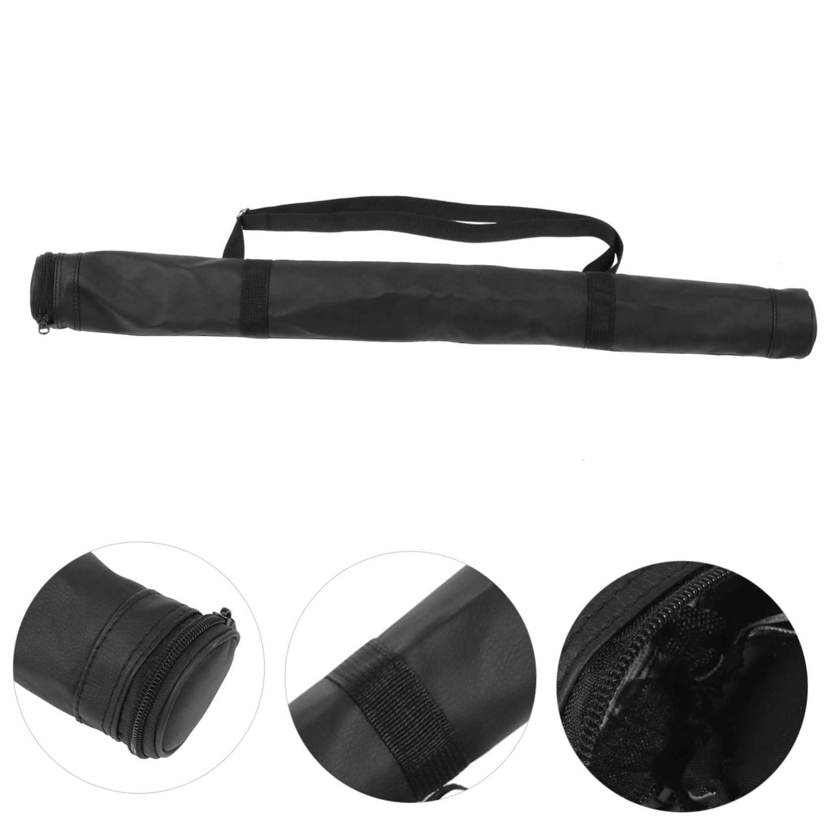 CLISPEED Bolsa Portátil para Almacenamiento y Transporte de Cuero y Tela Oxford Mochila Ligera para Bate de Béisbol en Exteriores y Viajes