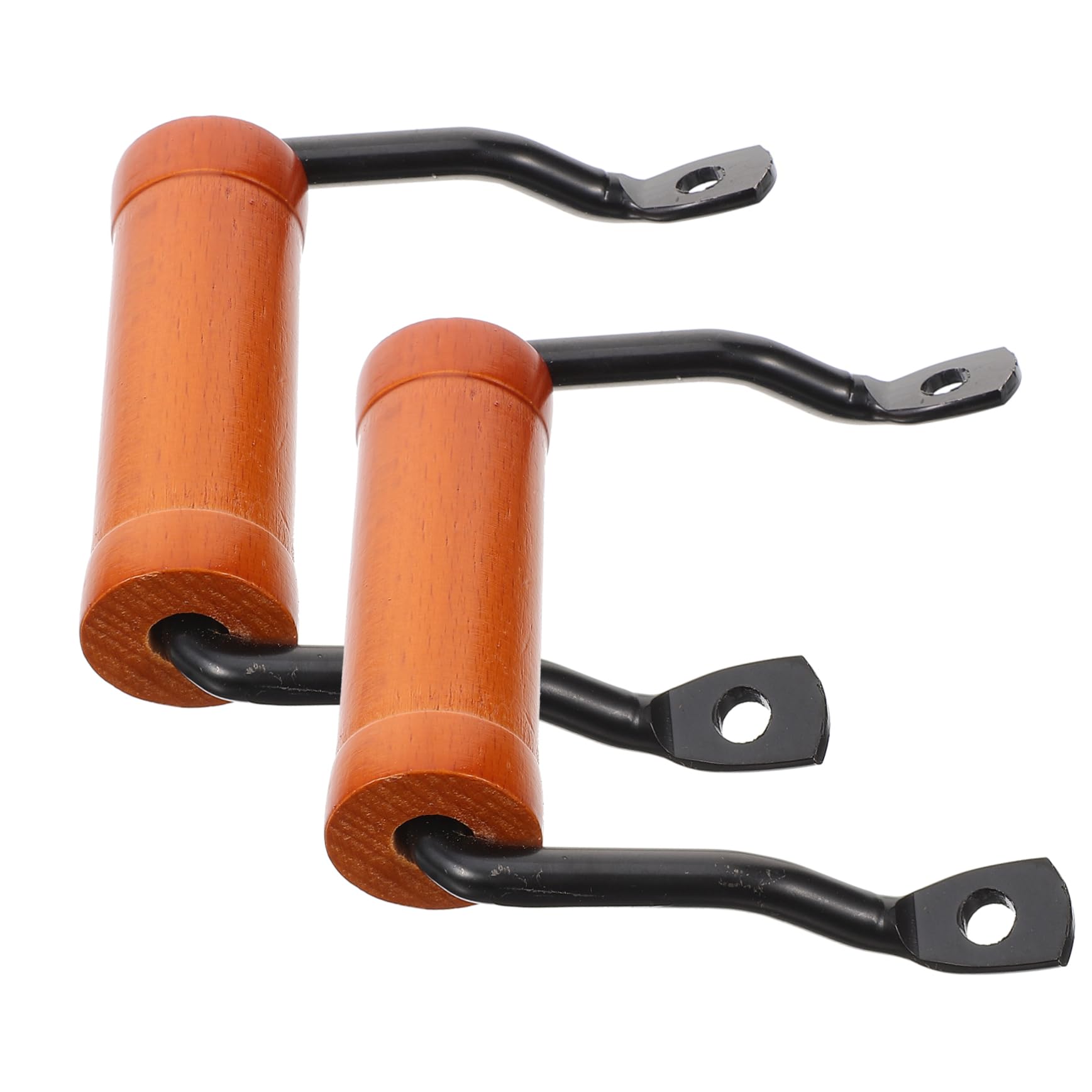 TOPBATHY 5 Juegos Accesorios para Ollas Soperas De Madera De Haya. Mango De Cacerola Reemplazo De Manijas De Ollas Mango De Repuesto Práctico Accesorios De Ollas De Cocina 2 Piezas * 5