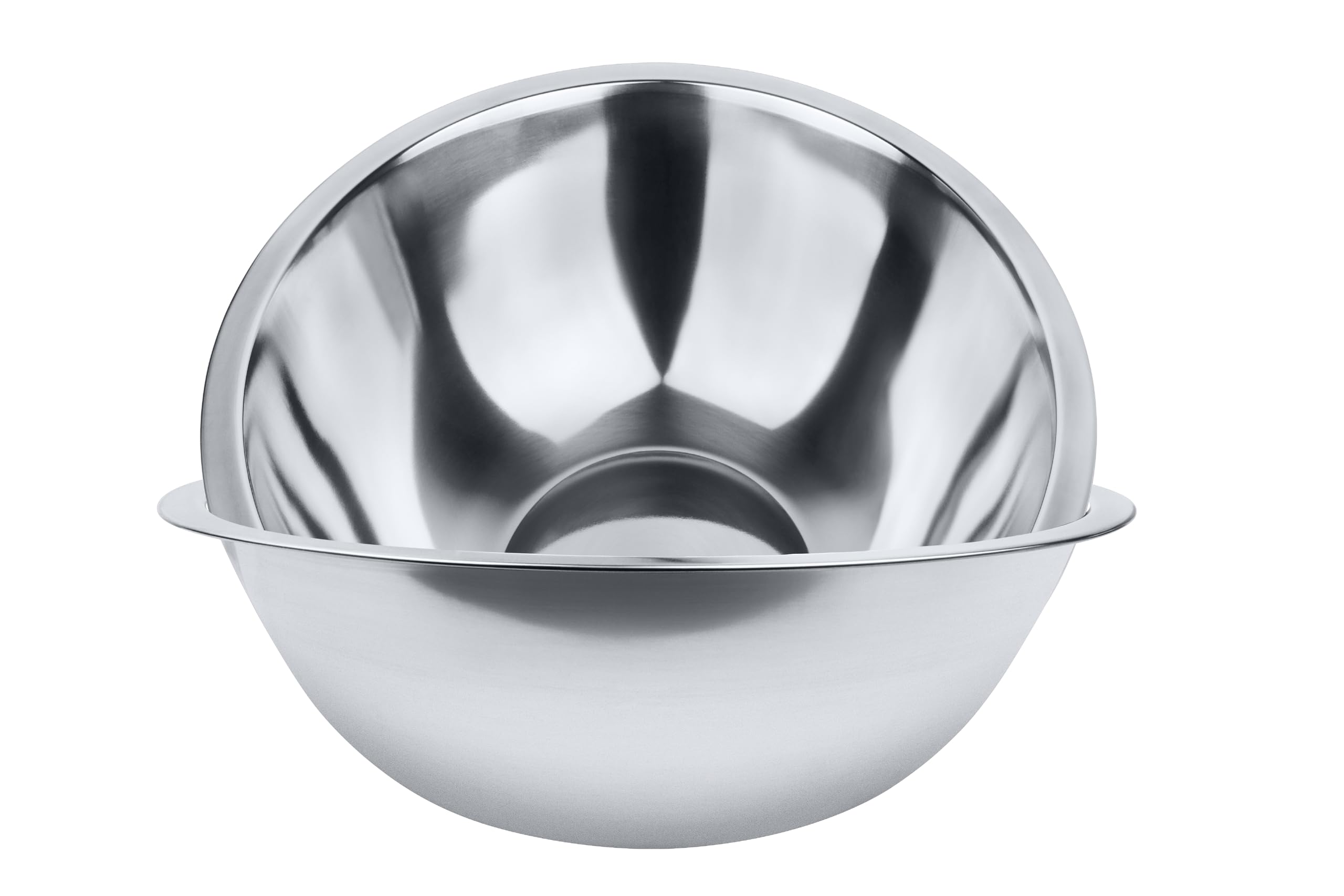 Great Credentials 5 Qt Stainless Steel Mixing Bowl 11.5 Inches Diameter, Flat Base bowls set of 2
