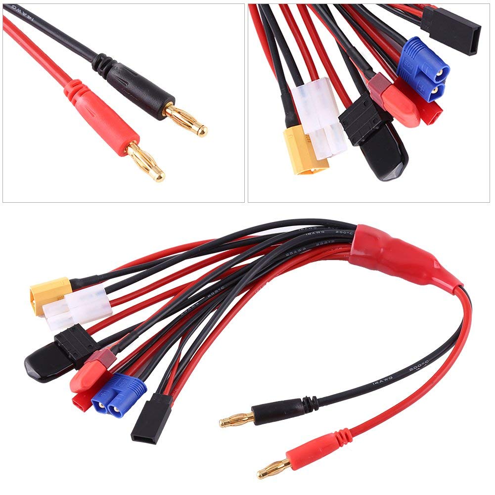 Cavi di ricarica plug, cavo caricabatterie 8 in 1 per caricabatterie IMAX B6