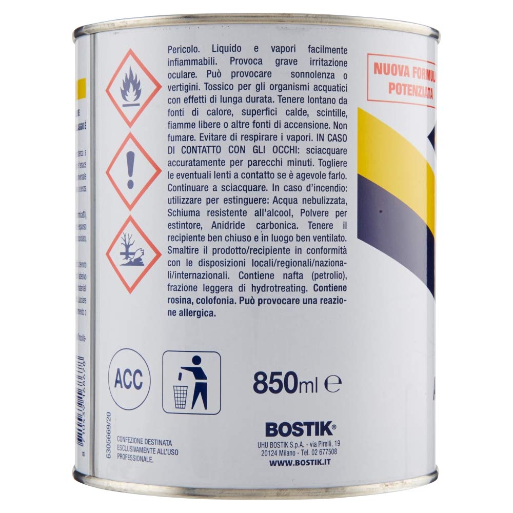 Bostik, 10918 99 - Adhesivo de contacto universal, amarillo, 850 ml
